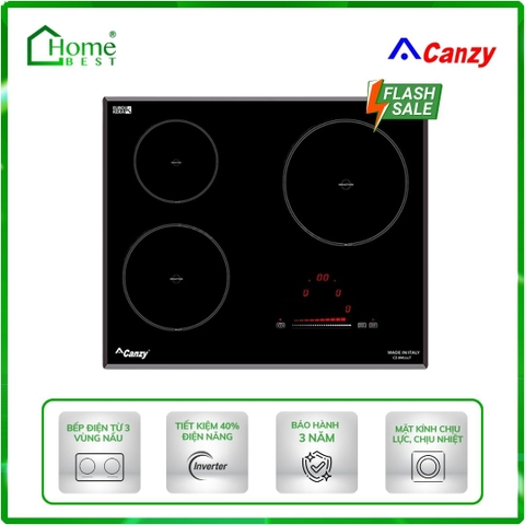 Bếp điện từ 3 vùng nấu Canzy CZ-BMIX63T