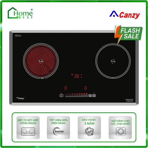 Bếp điện từ kết hợp hồng ngoại Canzy CZ-BMIX740T