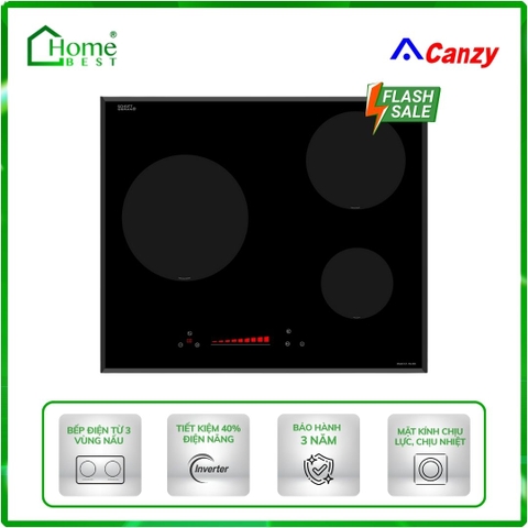 Bếp từ 3 vùng nấu Canzy CZ-MIX834