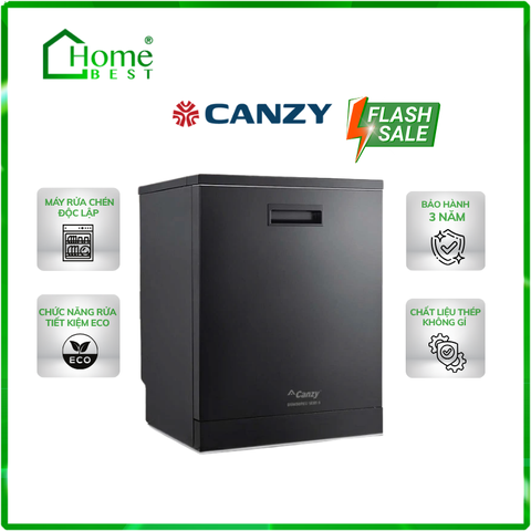 Máy rửa chén bát độc lập Canzy DSW809EU SERI 8