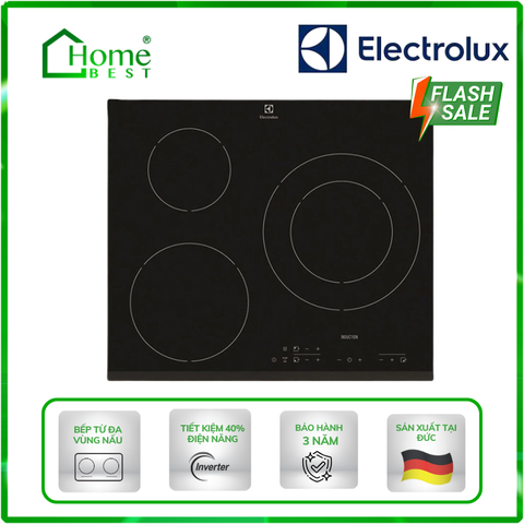 Bếp từ 3 vùng nấu Electrolux EHH6332FOK