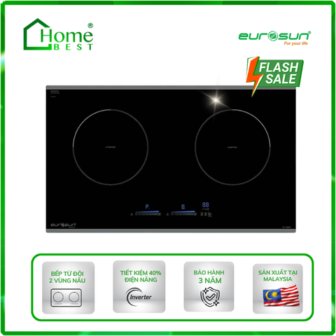 Bếp từ đôi Eurosun EU-T888G