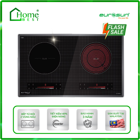 Bếp từ kết hợp hồng ngoại Eurosun EU-TE226Pro