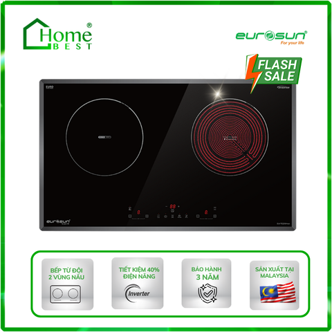 Bếp từ kết hợp hồng ngoại Eurosun EU - TE259Max