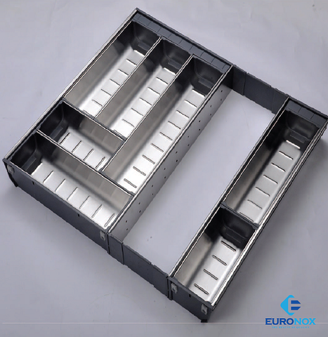 Khay chia thìa nĩa Euronox EU1-IM45A.304/ IM50A.304