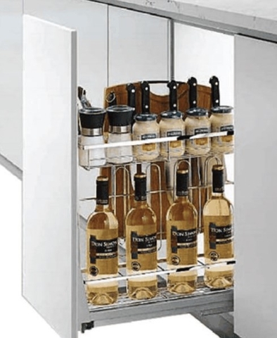 Giá dao thớt chai lọ đa năng dẹt Euronox EU2.20