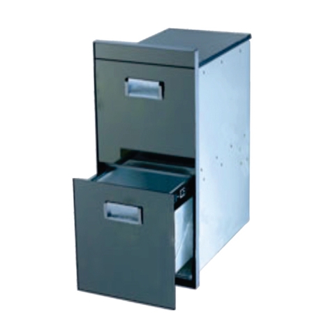 Thùng gạo gương 2 ngăn  Faster FS-RC30