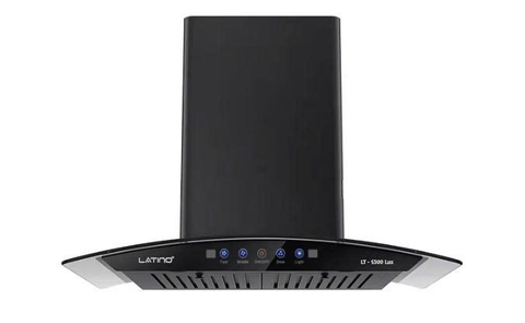 Máy hút khói, hút mùi kính cong Latino LT-S300Lux (điều khiển cảm biến vẫy tay)