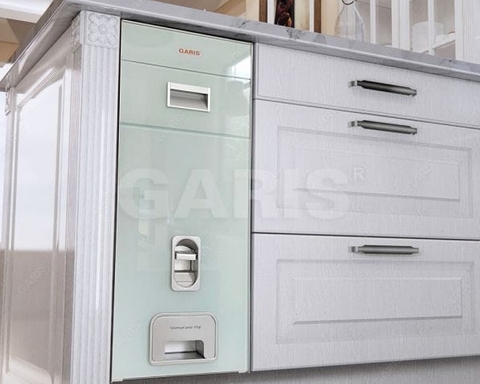 Thùng gạo 01 khoang, điện tử Garis MR06.30