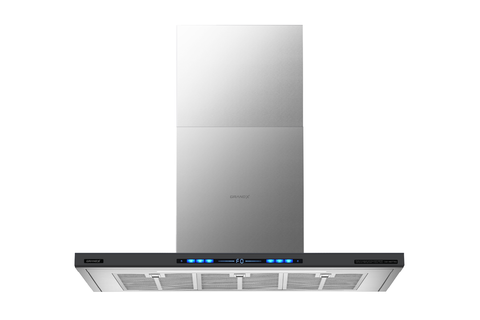 Máy hút khói, hút mùi kính ngang GrandX GX H90T78B (GX H90T78SB)