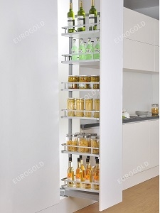 Tủ kho nan dẹt 6 tầng cánh rút mở xoay hai hướng Eurogold EGX0640