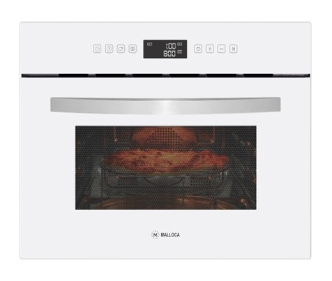Lò vi sóng âm tủ Malloca MW35-IX03 Kính trắng