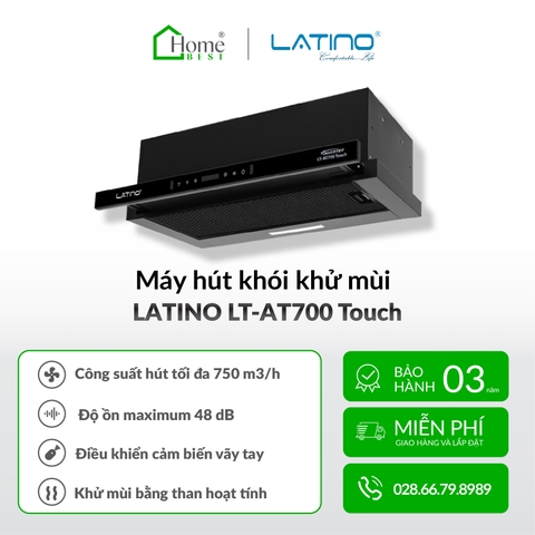Máy hút khói, khử mùi âm tủ Latino LT- AT700 Touch (Điều khiển cảm biến vẫy tay)