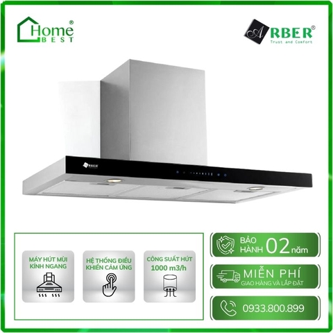 Máy hút khói, hút mùi kính ngang Arber AB-900RA