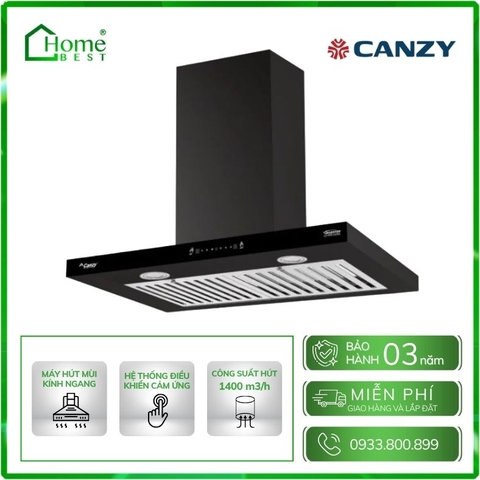 Máy hút khói, hút mùi kính ngang Canzy CZ - Pro 333SG ( điều khiển cảm ứng vẫy tay)