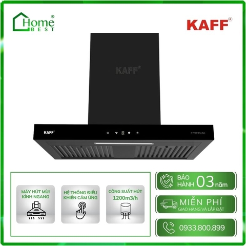 Máy hút khói, hút mùi kính ngang KAFF KF - 991B New Black