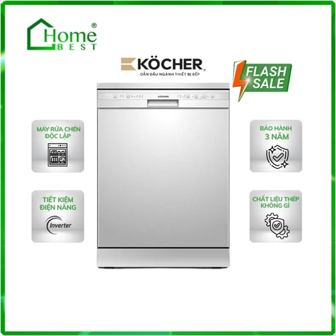 Máy rửa chén bát độc lập Kocher KDEU-8033