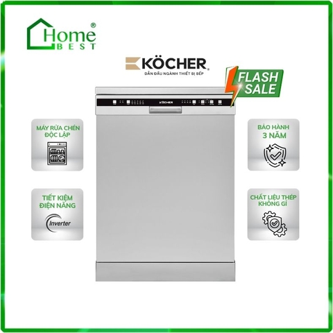 Máy rửa chén bát độc lập Kocher KDEU-8818
