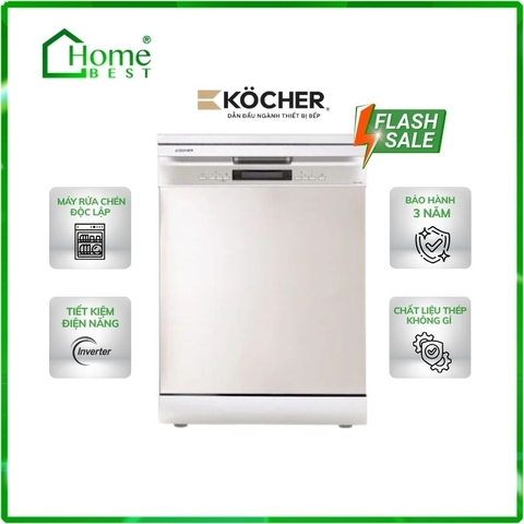 Máy rửa chén bát độc lập Kocher KDEU-8835