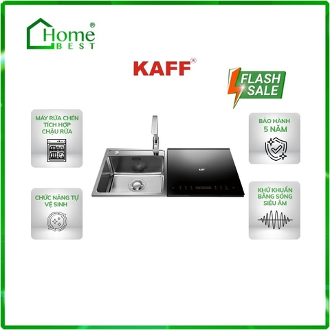 Máy rửa chén bát kết hợp bồn rửa KAFF KF-SWM6