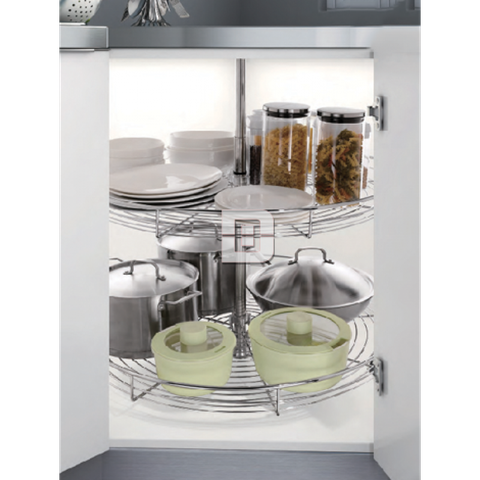 Mâm xoay 4/4 inox 304