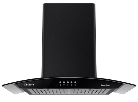 Máy hút khói, hút mùi kính cong Binova BI-2022GM