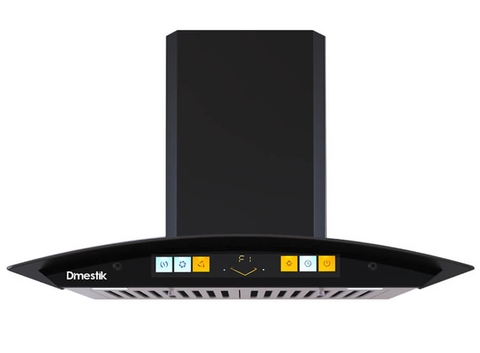 Máy hút khói, hút mùi kính cong Dmestik ML 1070 DMK