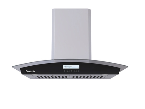 Máy hút khói, hút mùi kính cong Dmestik TL 2170 DMK