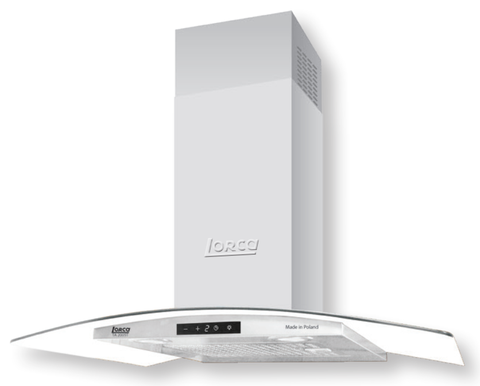 Máy hút khói, hút mùi kính cong Lorca TA - 2005T - 70cm