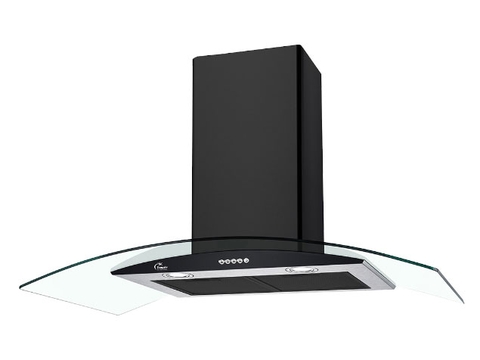 Máy hút khói, hút mùi kính cong Tomate TOM 3159B