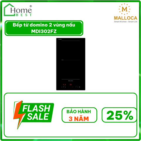 Bếp từ domino 2 vùng nấu MDI302FZ
