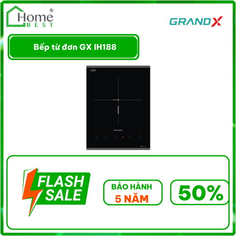 Bếp từ đơn GrandX GX IH188 | Home Best