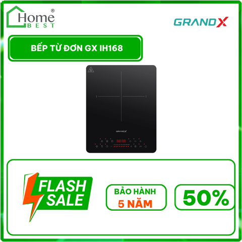 Bếp từ đơn GrandX GX IH168 | Home Best
