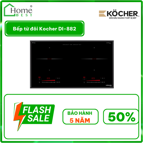 Bếp từ đôi Kocher DI-882