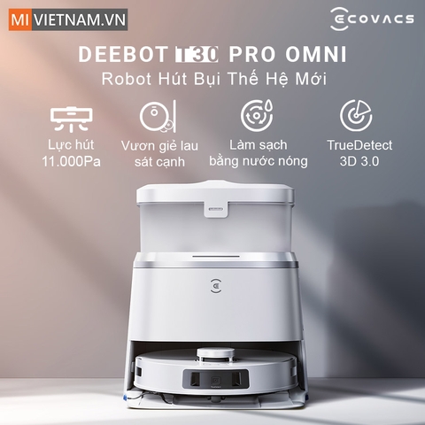 Robot Hút Bụi Lau Nhà Ecovacs Deebot T30 Pro Omni – Bản Quốc Tế