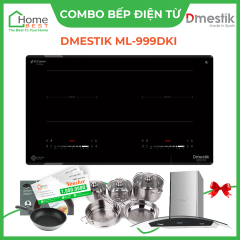 (Combo) Bếp từ đôi Dmestik ML 999 DKI