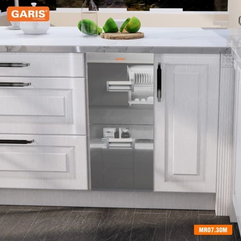 Thùng gạo 02 khoang, điện tử Garis MR07.30