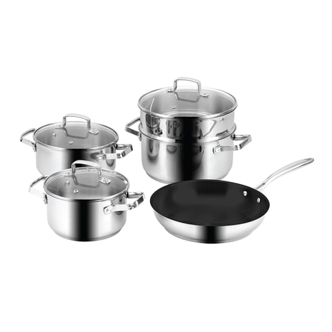 Bộ nồi inox 8 món Eurosun MC1702-Harmony