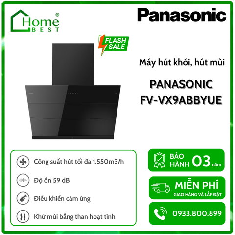 Máy hút khói, hút mùi kính vát Panasonic FV-VX9ABBYUE