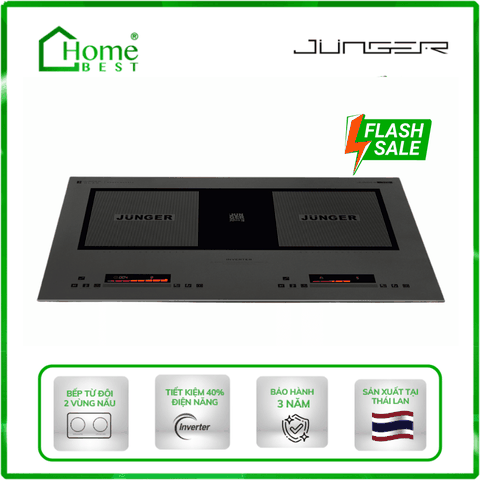 Bếp từ đôi Junger JG CEJ-225-INVERTER