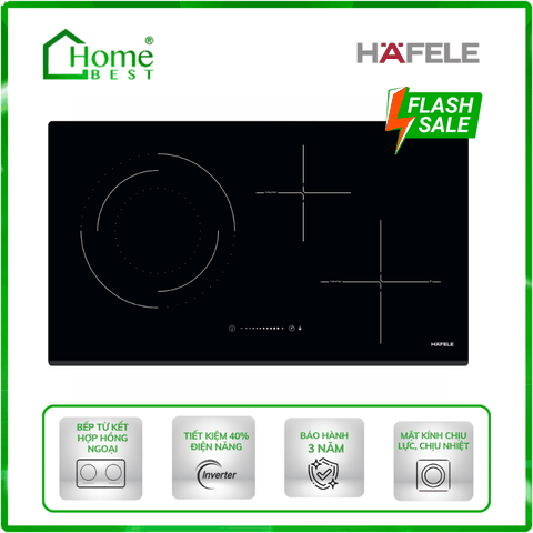 Bếp từ kết hợp điện Hafele HC-M773D