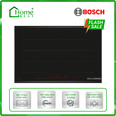 Bếp từ đa vùng nấu Bosch PXY895DV1E Serie 8