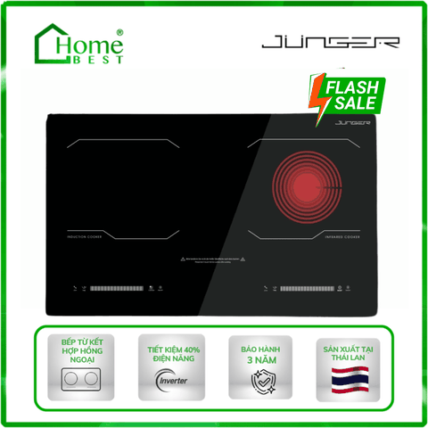 Bếp điện từ kết hợp hồng ngoại Junger JG MK-24