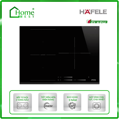 Bếp từ 2 vùng nấu Hafele SI1M7733B