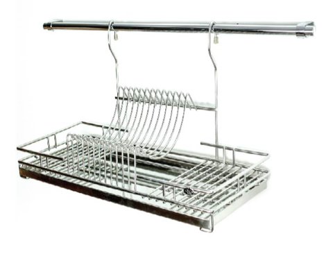 Kệ chén 1 tầng + khay inox 304 Higold MD1358