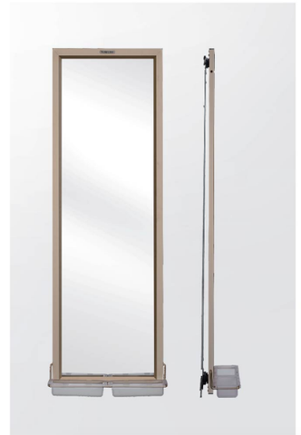 Gương soi xoay - khay lược HIGOLD 703166G