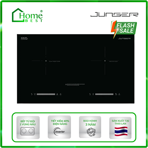 Bếp điện từ kết hợp hồng ngoại Junger SIS-68