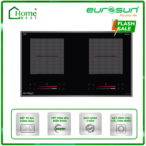 Bếp từ đôi Eurosun EU-T755XPro