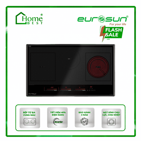 Bếp từ đôi Eurosun EU-TE398XPro