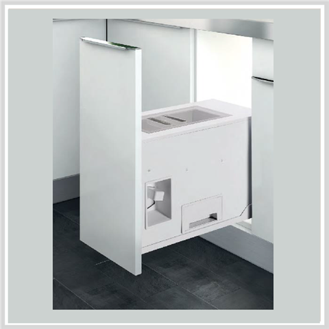 Thùng gạo âm tủ Higold 307036